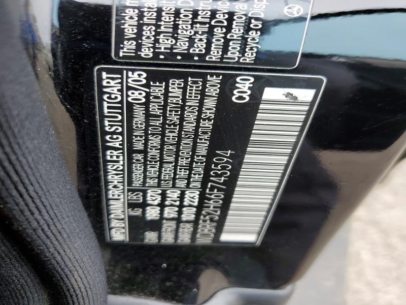 Продажа на аукционе авто 2006 Mercedes-benz C, vin: WDBRF52H66F743594, номер лота: 52079576