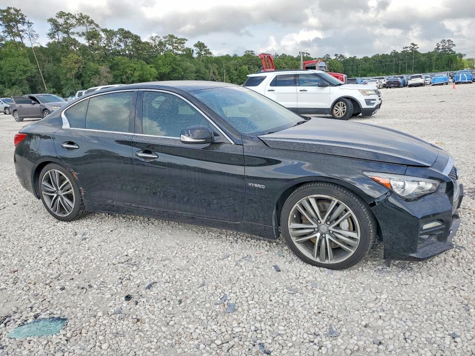 48696466 :رقم المزاد ، JN1AV7AP2EM691111 vin ، 2014 Infiniti Q50 Hybrid مزاد بيع