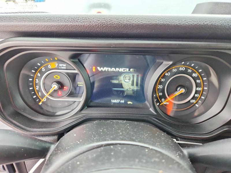 2025 Jeep Wrangler მანქანა იყიდება აუქციონზე, vin: 1C4PJXDG5SW536132, აუქციონის ნომერი: 50727986