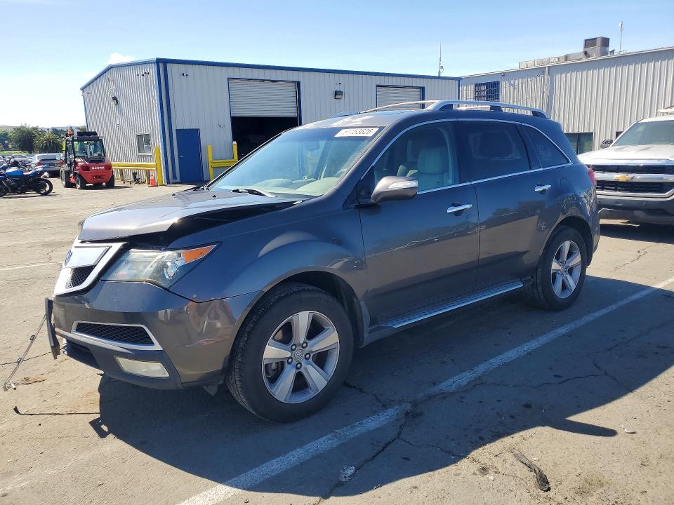 Auction sale of the 2011 Acura Mdx, vin: 2HNYD2H62BH538851, lot number: 51153626