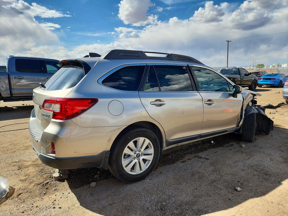 2016 Subaru Outback მანქანა იყიდება აუქციონზე, vin: 4S4BSACCXG3357852, აუქციონის ნომერი: 54552716