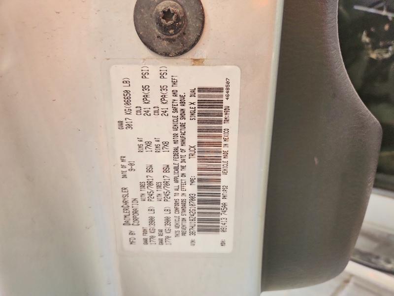 51105096 :رقم المزاد ، 3B7HU18Z42G107003 vin ، 2002 Dodge Ram 1500 مزاد بيع