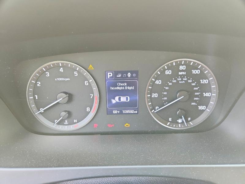 51656566 :رقم المزاد ، 5NPE24AF9HH504393 vin ، 2017 Hyundai Sonata مزاد بيع