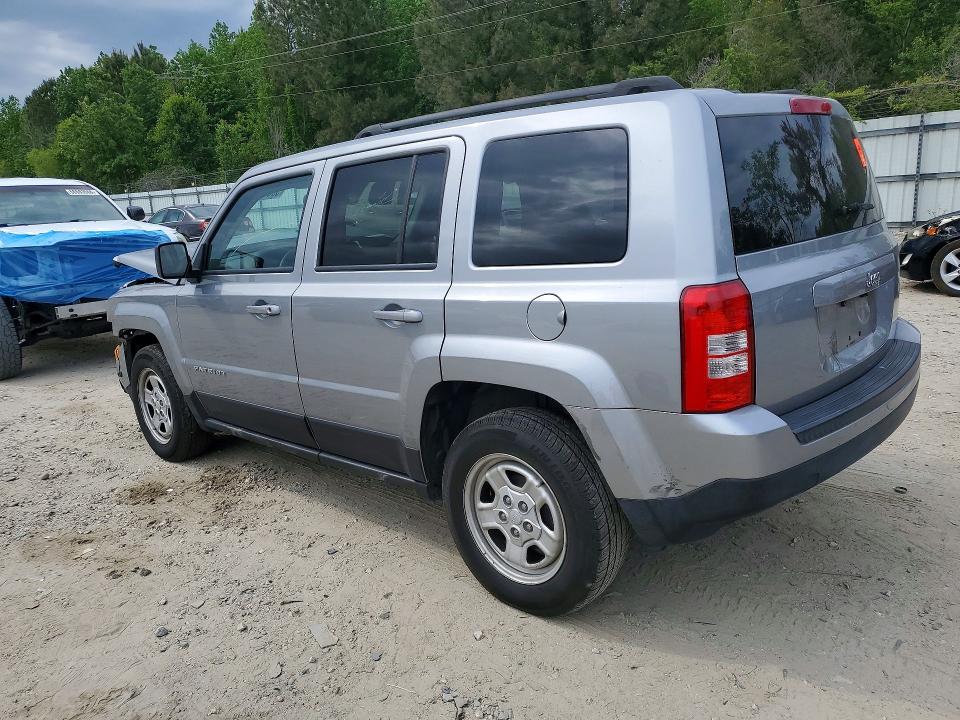 2017 Jeep Patriot მანქანა იყიდება აუქციონზე, vin: 1C4NJPBA0HD166556, აუქციონის ნომერი: 50848106