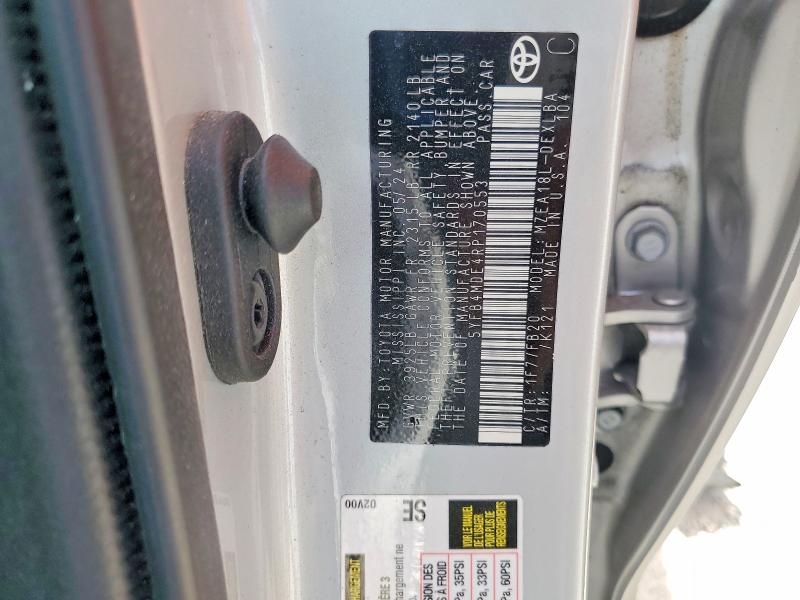 50049036 :رقم المزاد ، 5YFB4MDE4RP170553 vin ، 2024 Toyota Corolla مزاد بيع