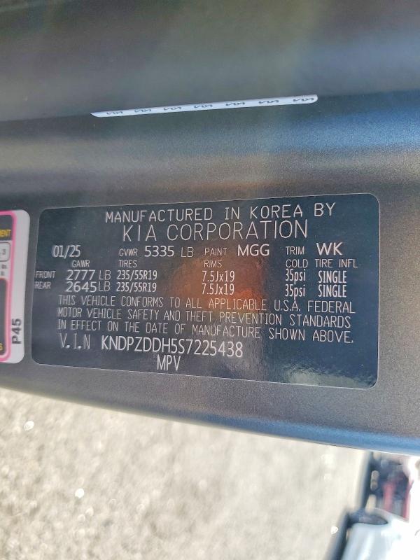 Продаж на аукціоні авто 2025 Kia Sportage, vin: KNDPZDDH5S7225438, номер лоту: 50682456