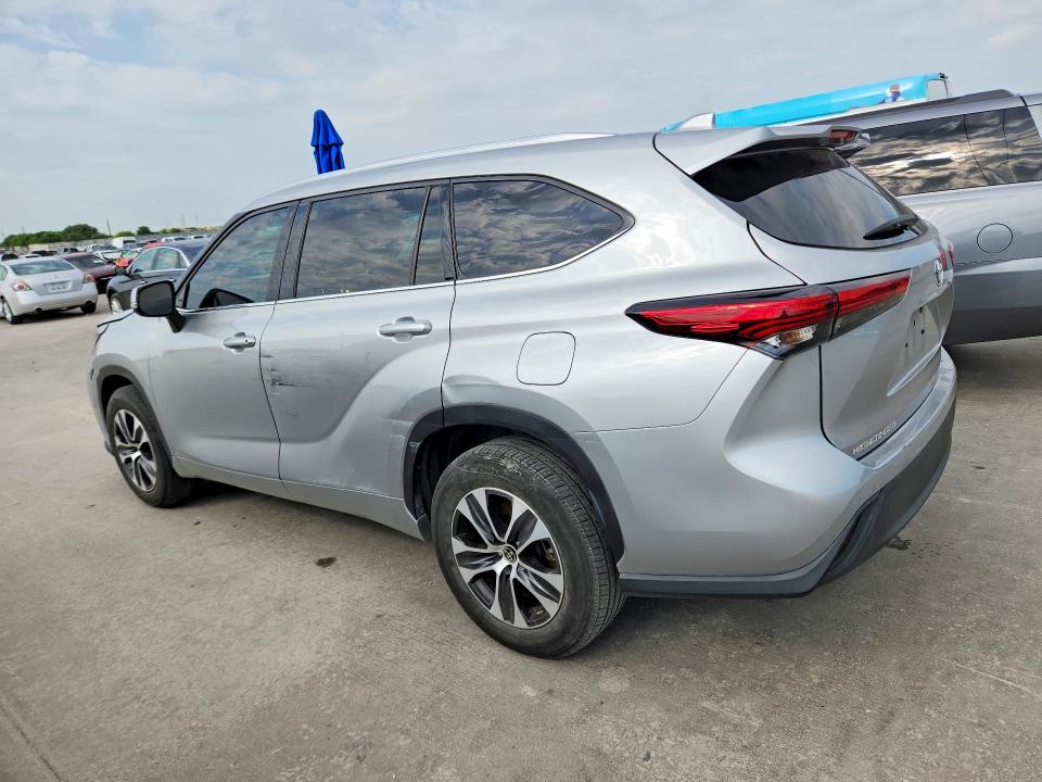 50215376 :رقم المزاد ، 5TDGZRAH9MS076011 vin ، 2021 Toyota Highlander مزاد بيع