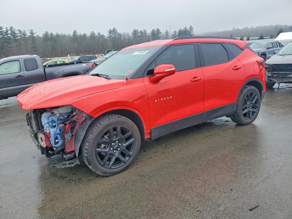 47186606 :رقم المزاد ، 3GNKBGRS4KS627318 vin ، 2019 Chevrolet Blazer مزاد بيع