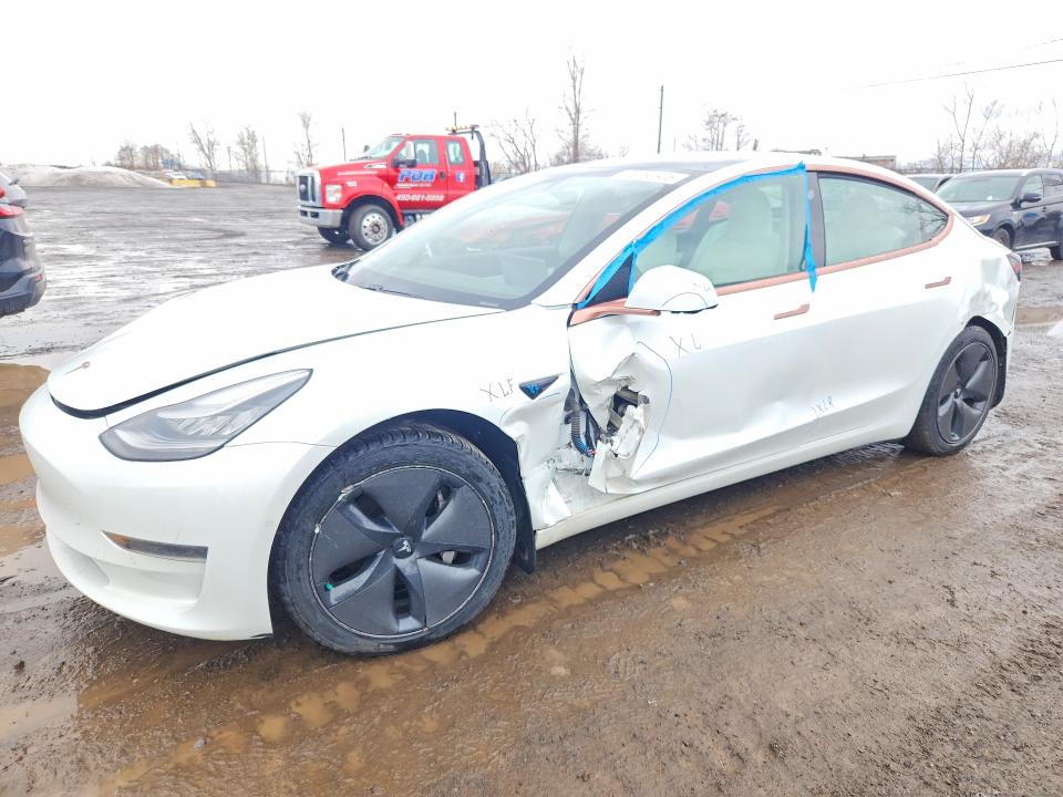 48285926 :رقم المزاد ، 5YJ3E1EA3LF790129 vin ، 2020 Tesla Model 3 مزاد بيع