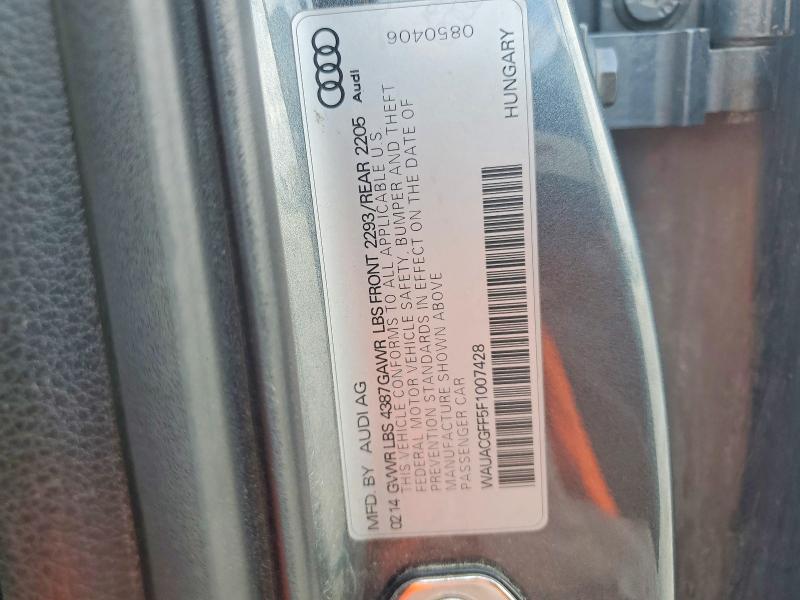 Продаж на аукціоні авто 2015 Audi A3, vin: WAUACGFF5F1007428, номер лоту: 48732806