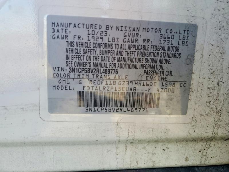 Продаж на аукціоні авто 2024 Nissan Kicks, vin: 3N1CP5BV2RL489776, номер лоту: 51584956