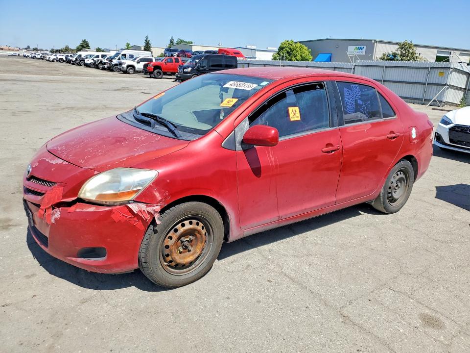 48688316 :رقم المزاد ، JTDBT923681211947 vin ، 2008 Toyota Yaris مزاد بيع