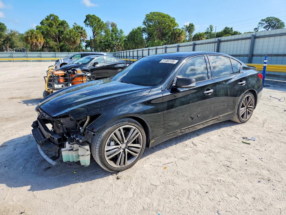 Aukcja sprzedaży 2014 Infiniti Q50, vin: JN1BV7AP3EM690859, numer aukcji: 51080106