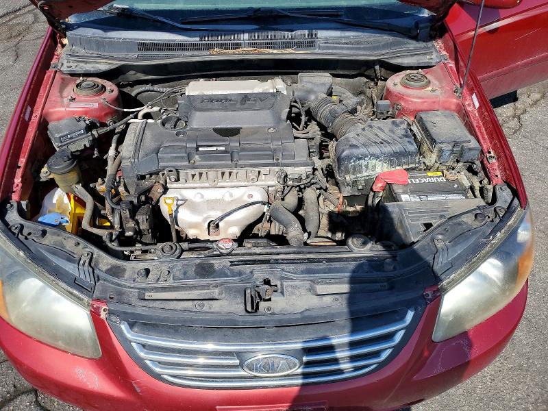 2009 Kia Spectra მანქანა იყიდება აუქციონზე, vin: KNAFE221495650962, აუქციონის ნომერი: 51093456