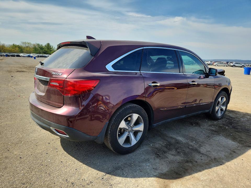 2014 Acura Mdx მანქანა იყიდება აუქციონზე, vin: 5FRYD3H29EB015117, აუქციონის ნომერი: 49750096