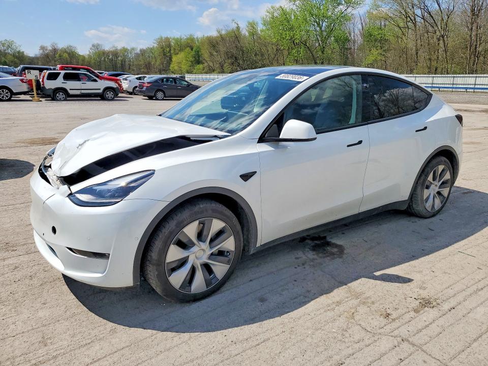 2022 Tesla Model Y მანქანა იყიდება აუქციონზე, vin: 7SAYGAEE7NF543723, აუქციონის ნომერი: 50829036