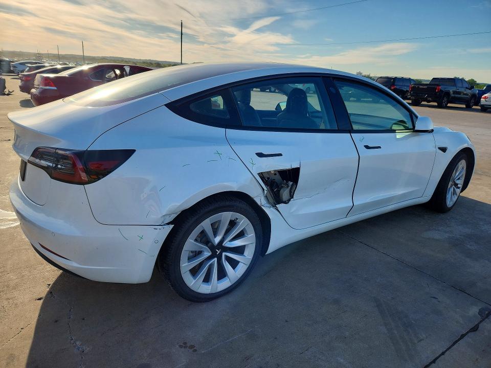Aukcja sprzedaży 2022 Tesla Model 3, vin: 5YJ3E1EA8NF312727, numer aukcji: 47267566