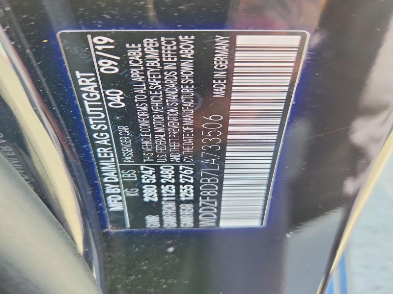 Продаж на аукціоні авто 2020 Mercedes-benz E, vin: WDDZF8DB7LA733506, номер лоту: 51184866