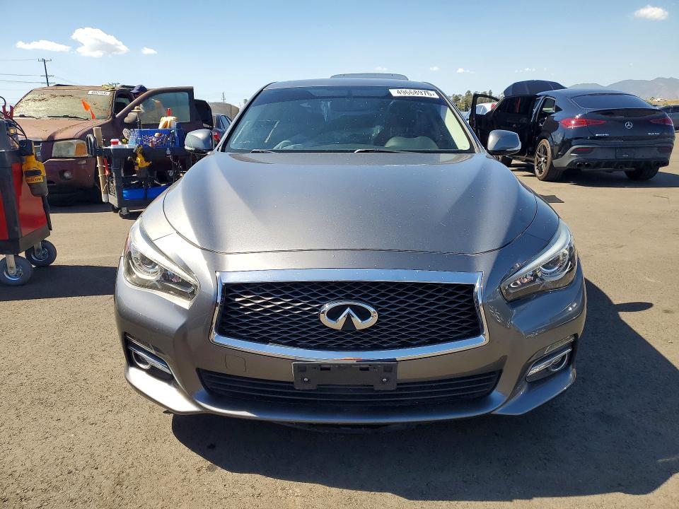 2015 Infiniti Q50 მანქანა იყიდება აუქციონზე, vin: JN1BV7AP4FM353795, აუქციონის ნომერი: 49668976