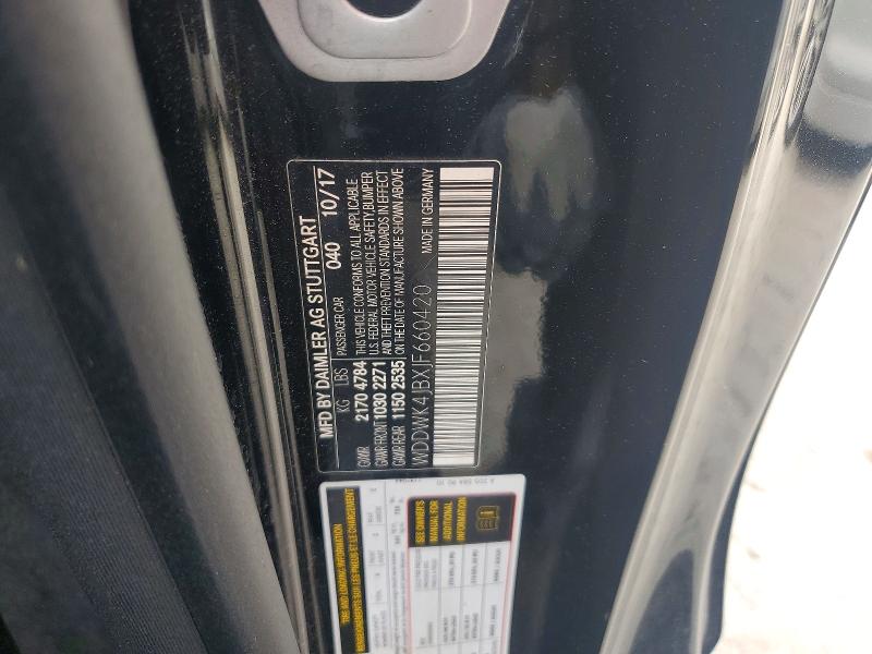 Продаж на аукціоні авто 2018 Mercedes-benz C, vin: WDDWK4JBXJF660420, номер лоту: 50076546
