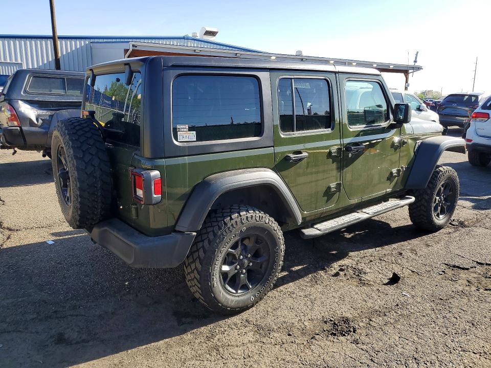 Aukcja sprzedaży 2022 Jeep Wrangler Unlimited, vin: 1C4HJXDG1NW179895, numer aukcji: 50668866