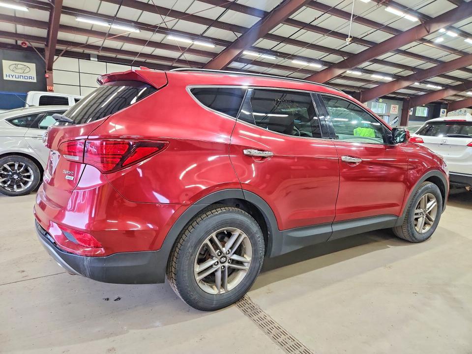 52017206 :رقم المزاد ، 5XYZUDLB9HG491707 vin ، 2017 Hyundai Santa Fe Sport مزاد بيع