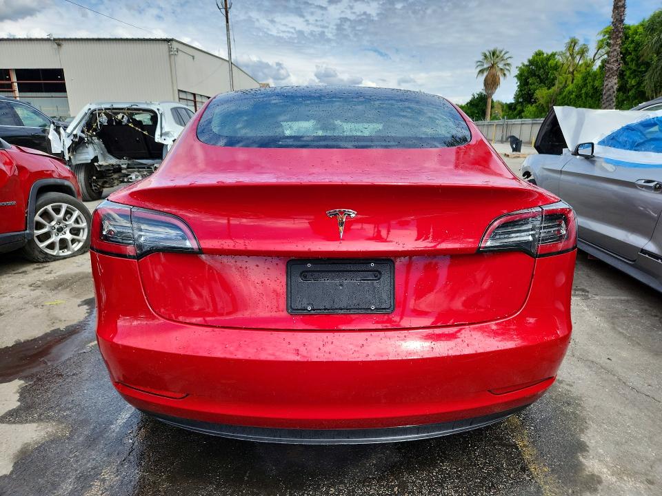 2022 Tesla Model 3 მანქანა იყიდება აუქციონზე, vin: 5YJ3E1EAXNF290083, აუქციონის ნომერი: 48872456