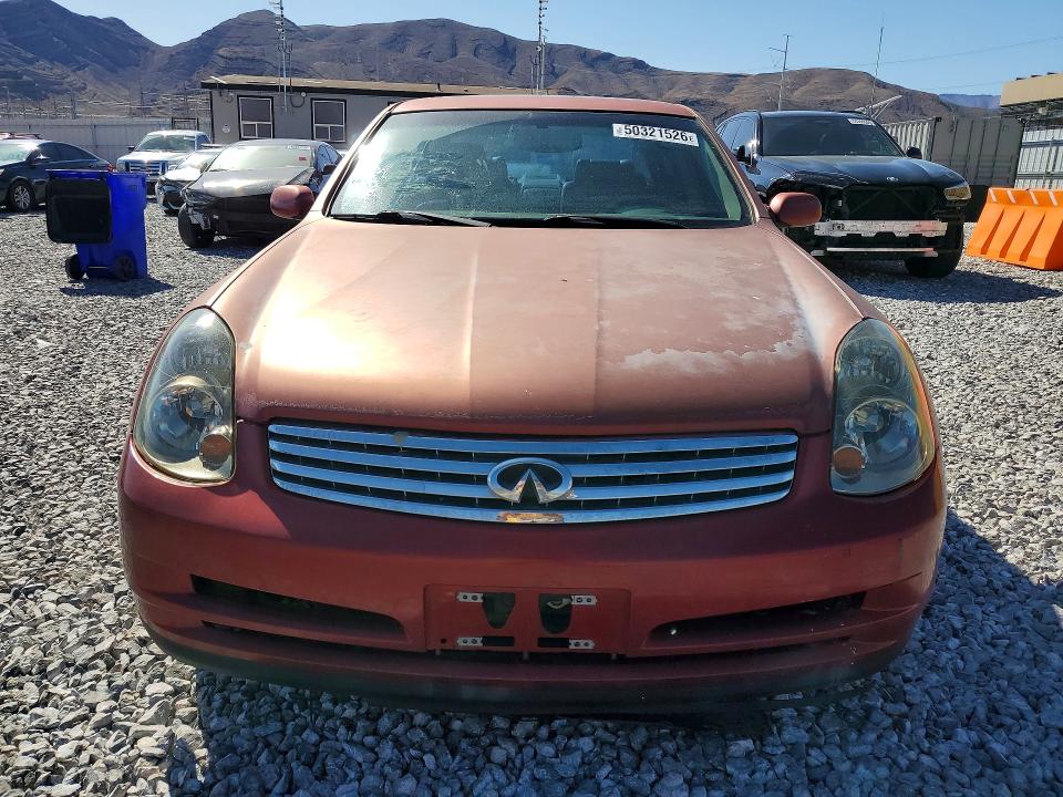 50321526 :رقم المزاد ، JNKCV51EX4M601628 vin ، 2004 Infiniti G35 مزاد بيع