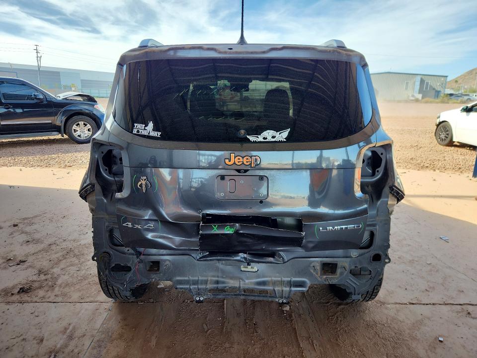 2016 Jeep Renegade მანქანა იყიდება აუქციონზე, vin: ZACCJBDT5GPD39416, აუქციონის ნომერი: 50179736
