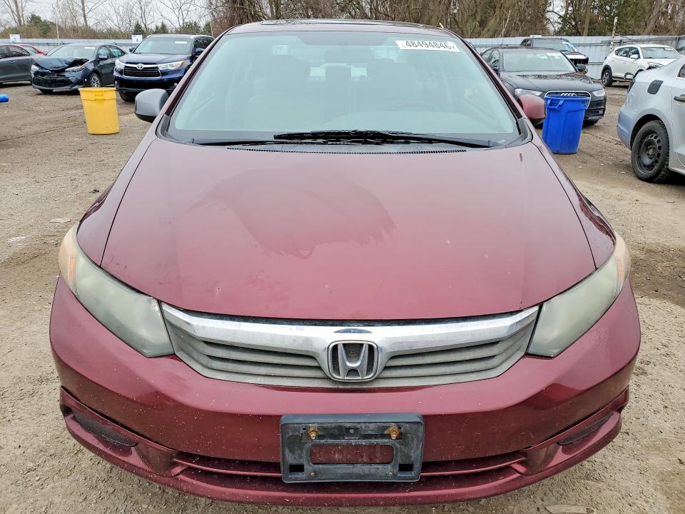 Aukcja sprzedaży 2012 Honda Civic, vin: 2HGFB2F96CH006876, numer aukcji: 48494846
