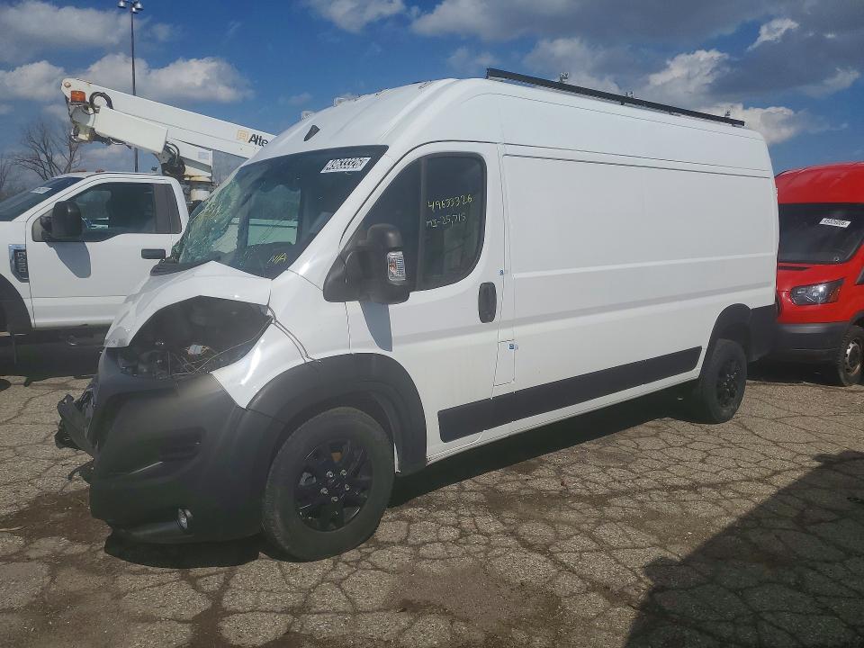 2023 Ram Promaster 2500 მანქანა იყიდება აუქციონზე, vin: 3C6LRVDG9PE505180, აუქციონის ნომერი: 49633326