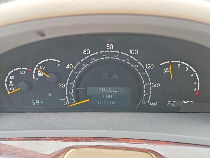 49087476 :رقم المزاد ، WDBNG75J75A441569 vin ، 2005 Mercedes-benz S مزاد بيع