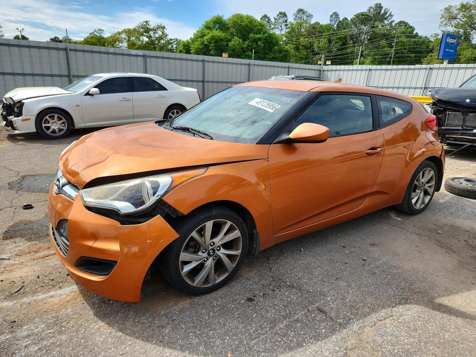 Auction sale of the 2016 Hyundai Veloster, vin: KMHTC6ADXGU285264, lot number: 49128956