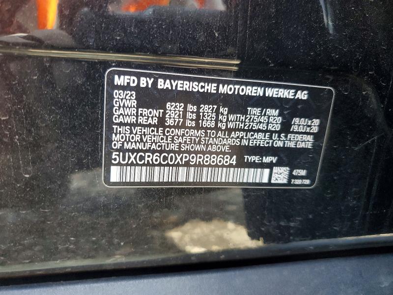 Aukcja sprzedaży 2023 Bmw X5, vin: 5UXCR6C0XP9R88684, numer aukcji: 51037806
