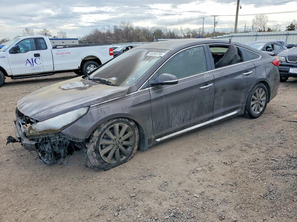 48383796 :رقم المزاد ، 5NPE34AF6HH482866 vin ، 2017 Hyundai Sonata مزاد بيع
