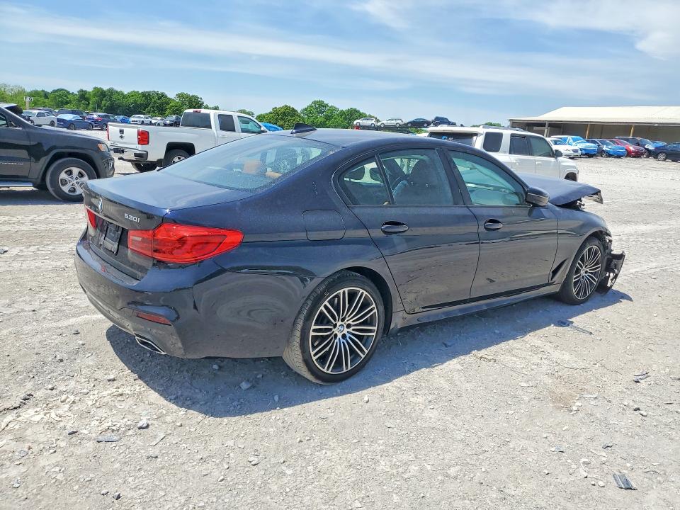 2019 Bmw 530 მანქანა იყიდება აუქციონზე, vin: WBAJA7C59KWW18853, აუქციონის ნომერი: 51110146