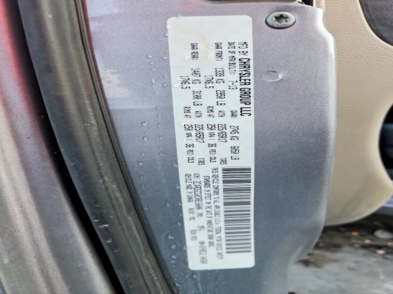 2013 Dodge Grand Caravan მანქანა იყიდება აუქციონზე, vin: 2C4RDGCG0DR818000, აუქციონის ნომერი: 48909146