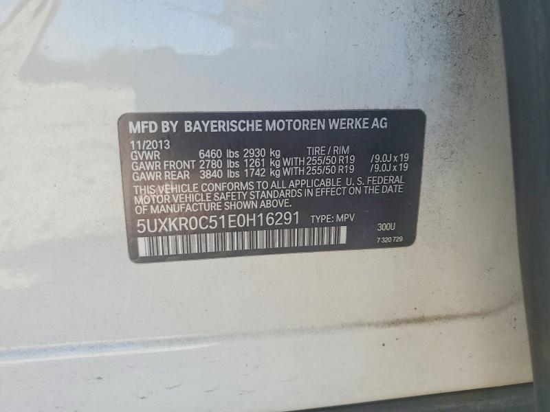 Продажа на аукционе авто 2014 Bmw X5, vin: 5UXKR0C51E0H16291, номер лота: 49301416