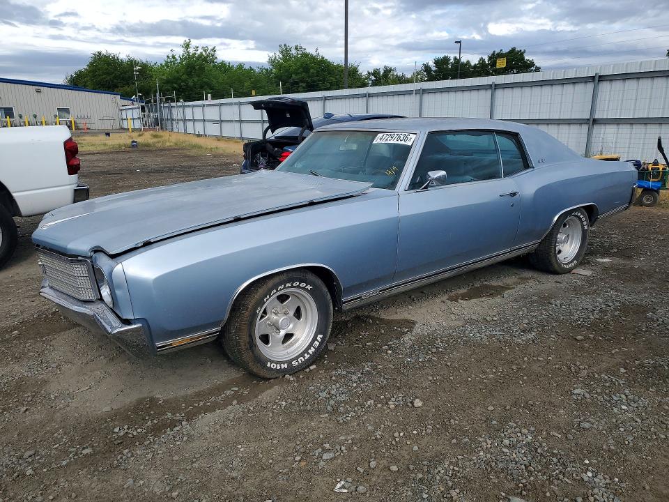 Auction sale of the 1970 Chevrolet Monte Carlo, vin: 138570L113367, lot number: 47297636
