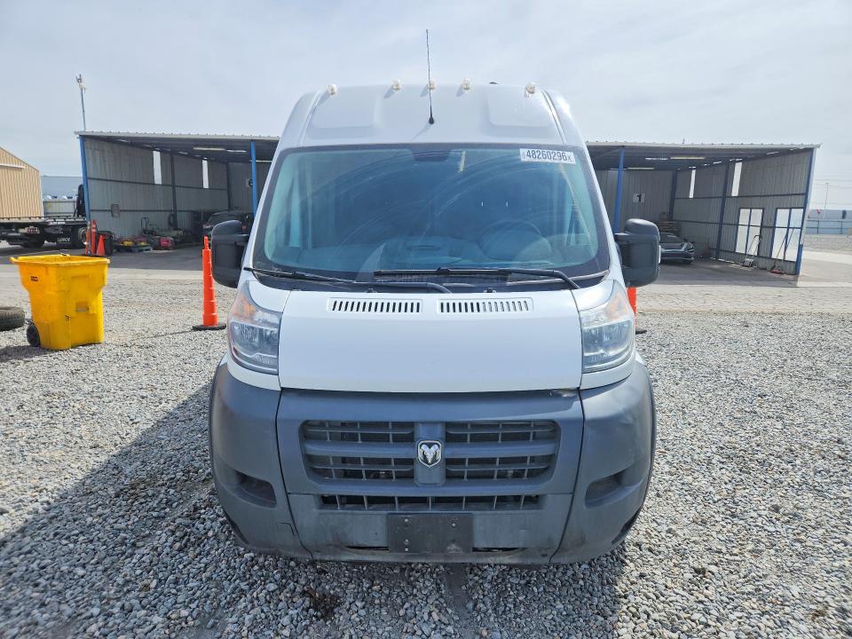 2017 Ram Promaster 3500 მანქანა იყიდება აუქციონზე, vin: 3C6URVJG8HE537077, აუქციონის ნომერი: 48260296