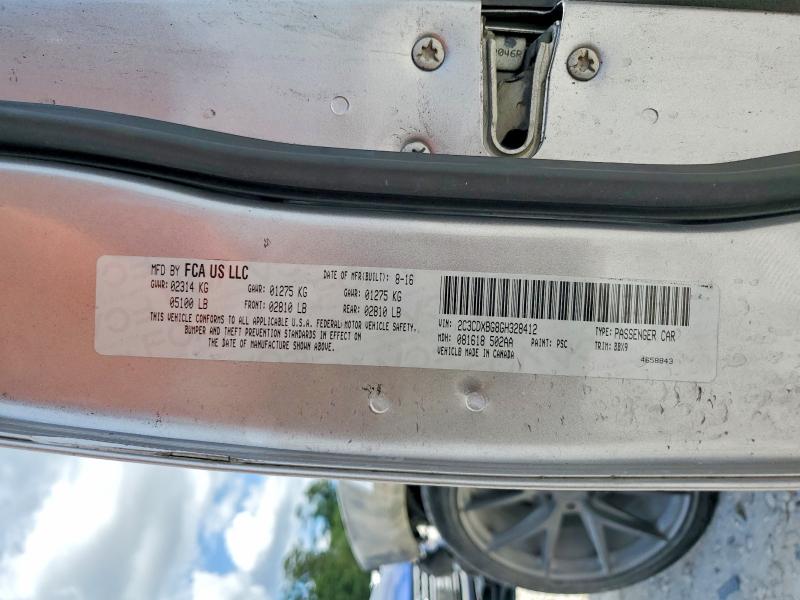 Продаж на аукціоні авто 2016 Dodge Charger, vin: 2C3CDXBG8GH328412, номер лоту: 48835136