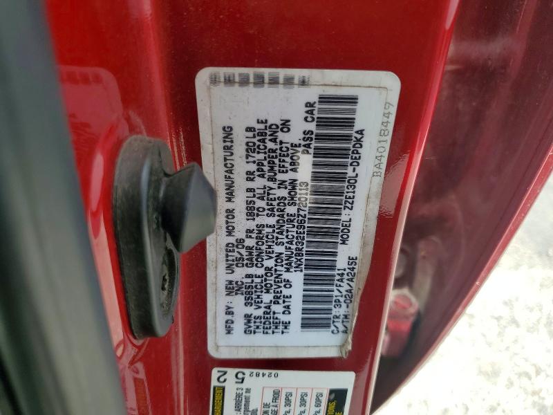Продажа на аукционе авто 2006 Toyota Corolla, vin: 1NXBR32E96Z720113, номер лота: 49268276