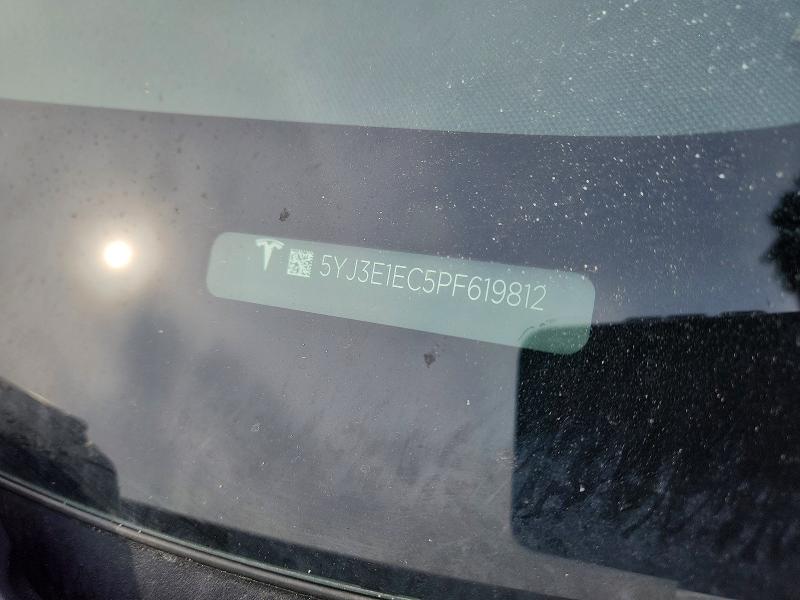 Aukcja sprzedaży 2023 Tesla Model 3, vin: 5YJ3E1EC5PF619812, numer aukcji: 48629966
