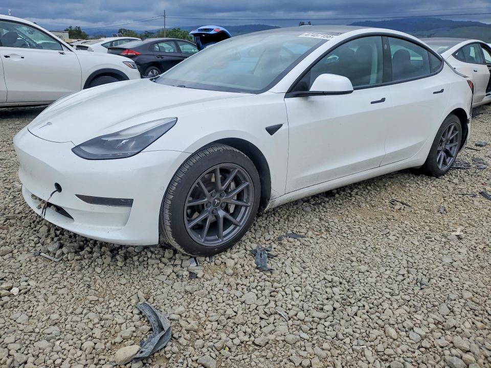 2021 Tesla Model 3 მანქანა იყიდება აუქციონზე, vin: 5YJ3E1EA2MF079345, აუქციონის ნომერი: 47457156
