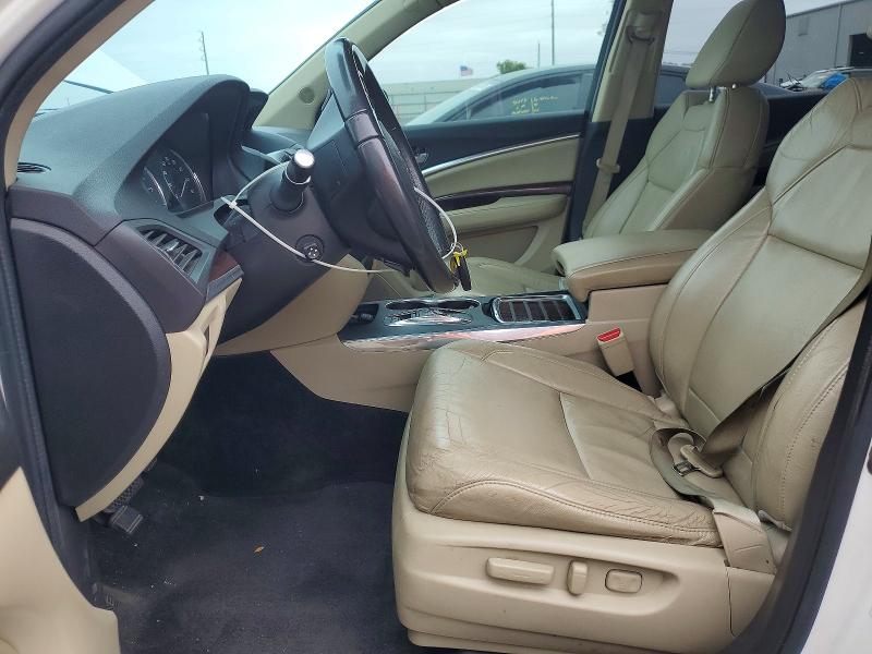48890656 :رقم المزاد ، 5FRYD3H42GB002827 vin ، 2016 Acura Mdx مزاد بيع