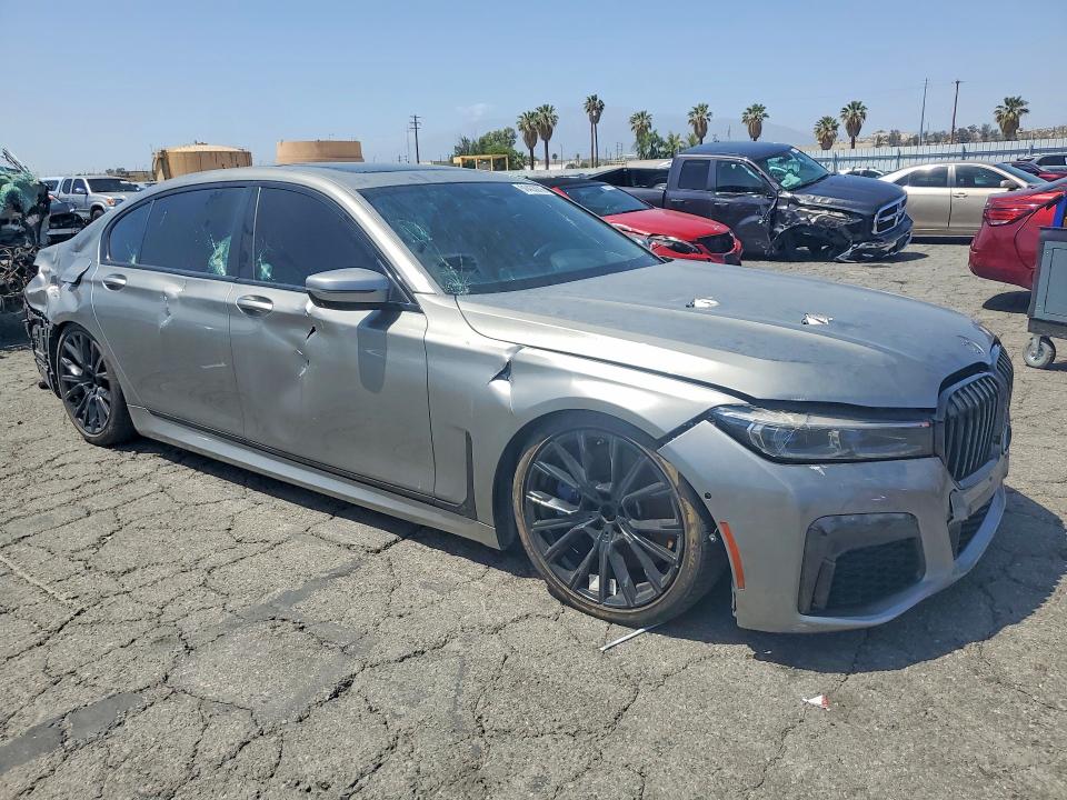 2020 Bmw 750 მანქანა იყიდება აუქციონზე, vin: WBA7U2C0XLCD49776, აუქციონის ნომერი: 50433076