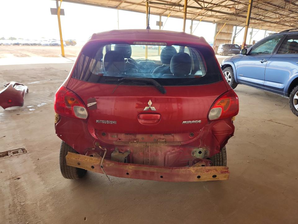 50531296 :رقم المزاد ، ML32A3HJ5FH004059 vin ، 2015 Mitsubishi Mirage مزاد بيع