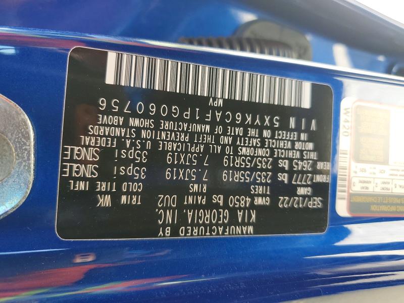 Продаж на аукціоні авто 2023 Kia Sportage, vin: 5XYK6CAF1PG060756, номер лоту: 49600696