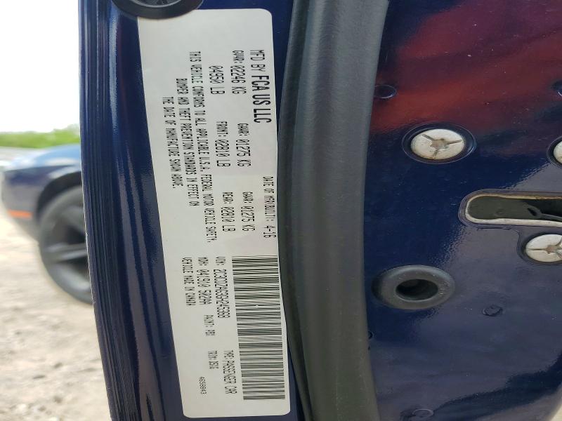 Продаж на аукціоні авто 2016 Dodge Challenger, vin: 2C3CDZAG3GH245368, номер лоту: 49108446