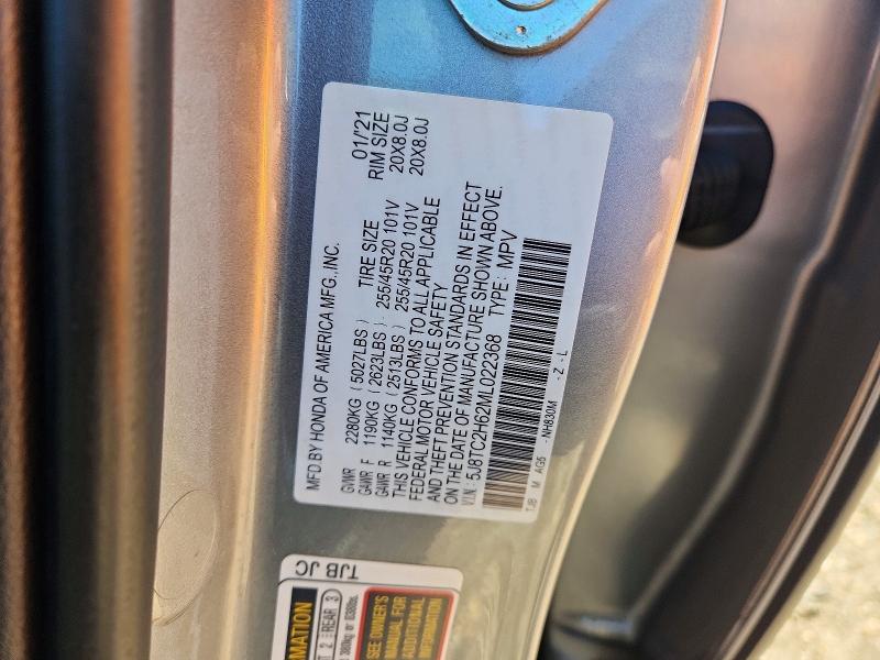 Продаж на аукціоні авто 2021 Acura Rdx, vin: 5J8TC2H62ML022368, номер лоту: 51681776